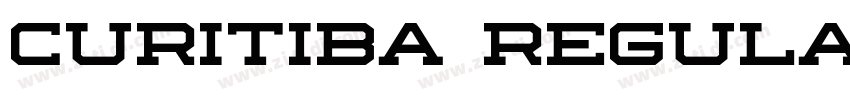 Curitiba Regular字体转换 Curitiba Regular字体转换